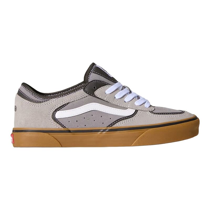 Zapatillas Grises Vans Rowley Classic Gum Dark Grey con Detalles Atemporales