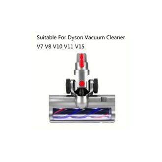 CA 1 pieza compatible con los modelos de aspiradora Dyson V7V8V10V11V15. Cepillos eléctricos para suelos, cepillos de cerdas para suelos, limpieza de azulejos y alfombras. Accesorios para aspiradoras.