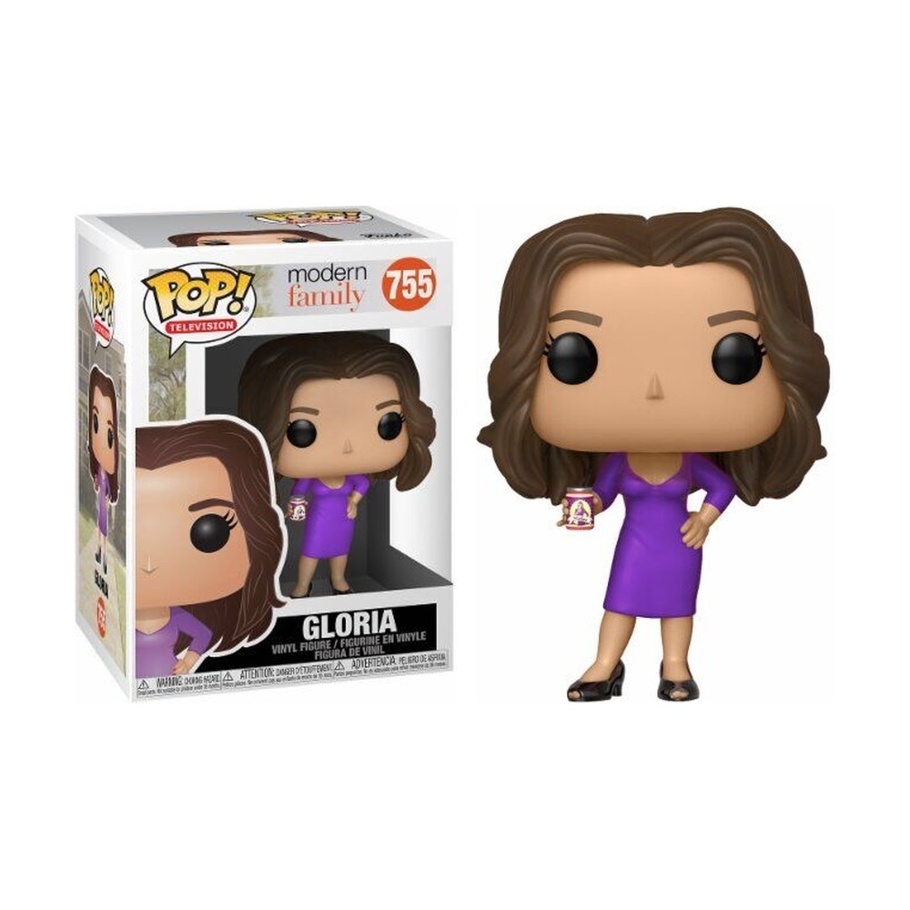 FUNKO POP! MODERN FAMILY - GLORIA, 36451, Nº 755, TIENDA CON LICENCIA OFICIAL, FIGURA, JUGUETE, CABEZÓN, VINILO, MUÑECO, SERIE, TELEVISIÓN, COMEDIA, FAMILIA
