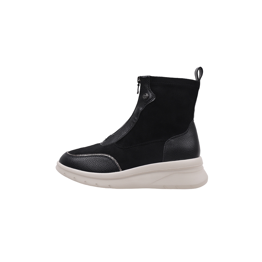 Xti 143199 Botines Con Cuña Mujer Negro