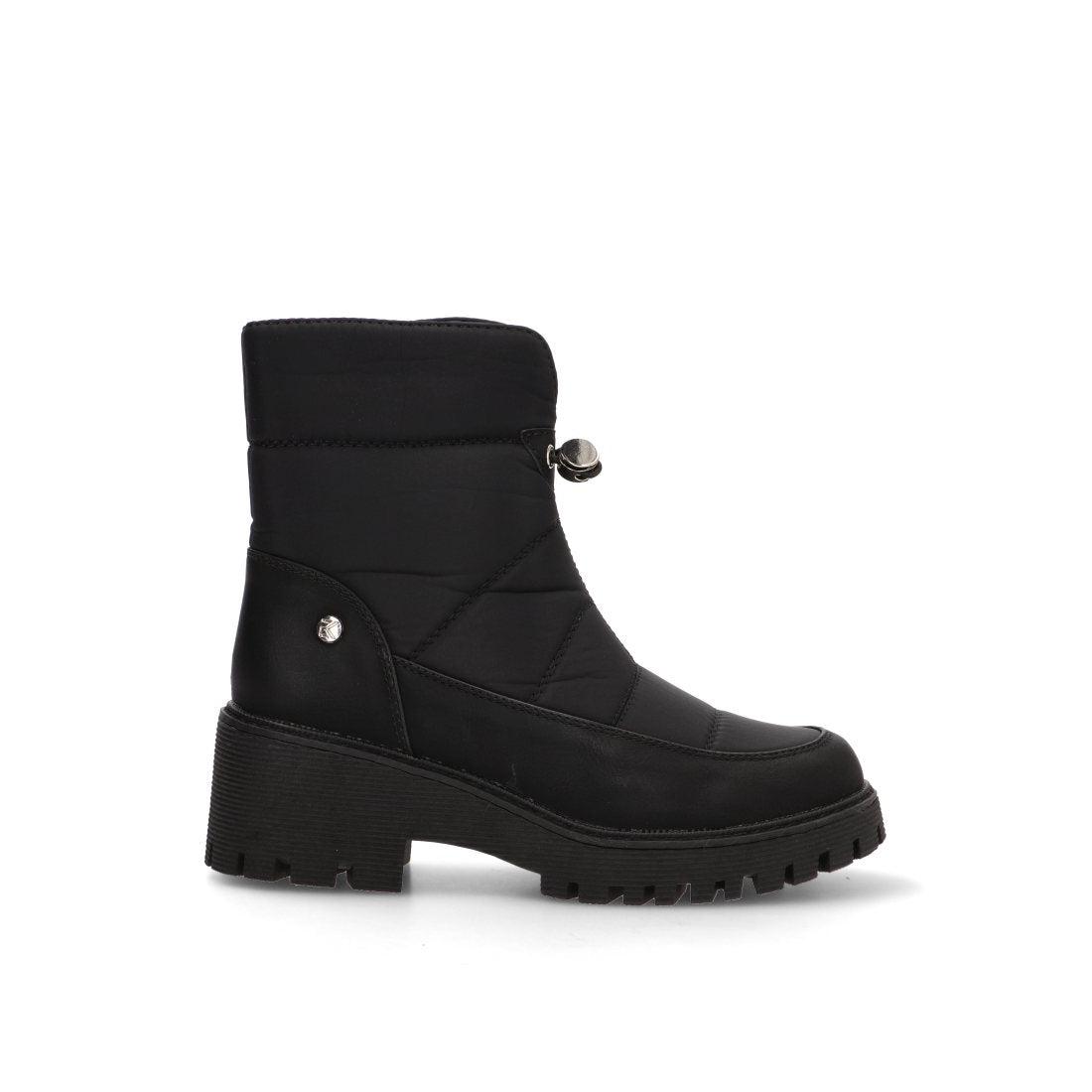 BOTIN ACOLCHADO RYTA 11117 ETIKA, MUJER NEGRO ETIKA