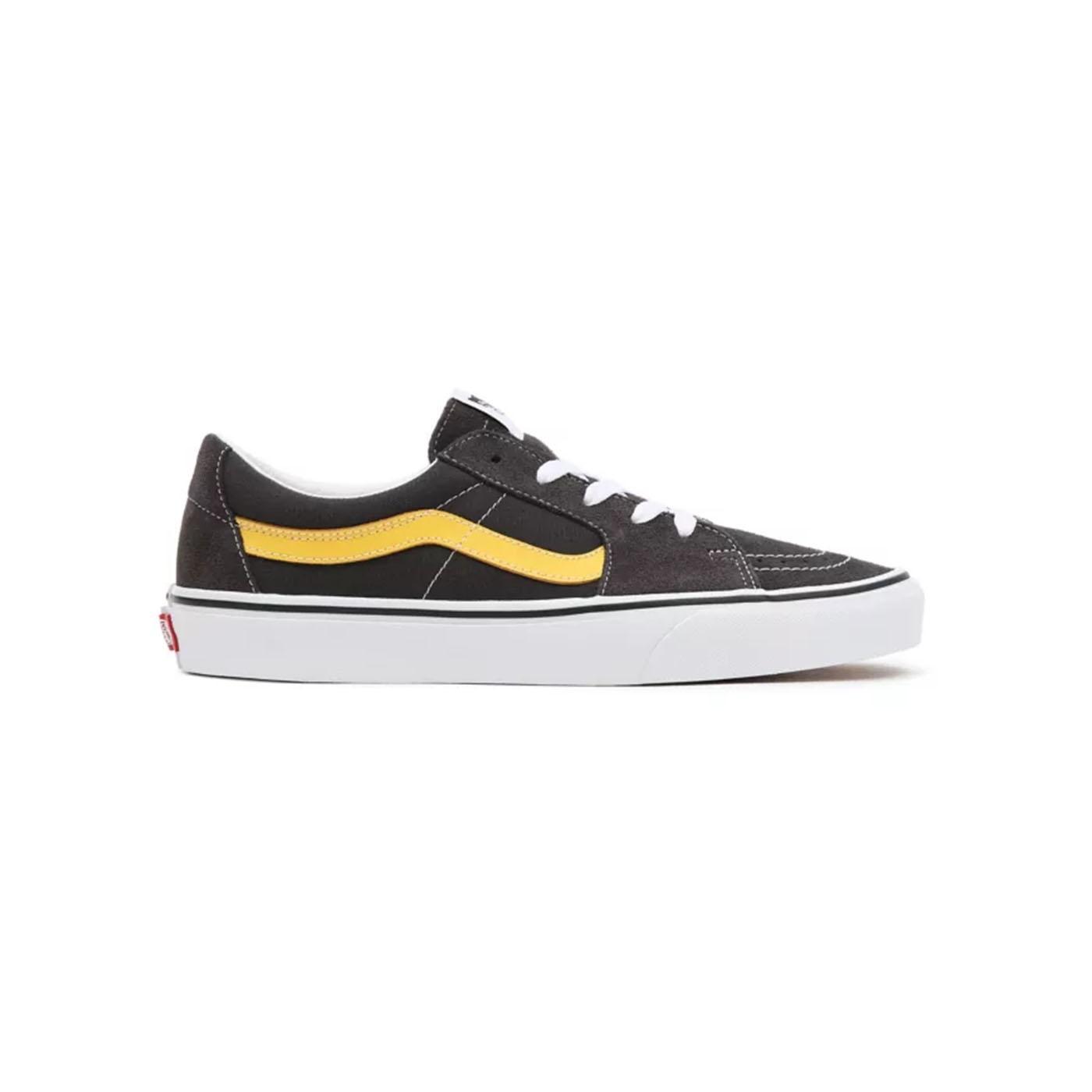 Zapatilla Hombre Vans Sk8-Low Gris Amarillo