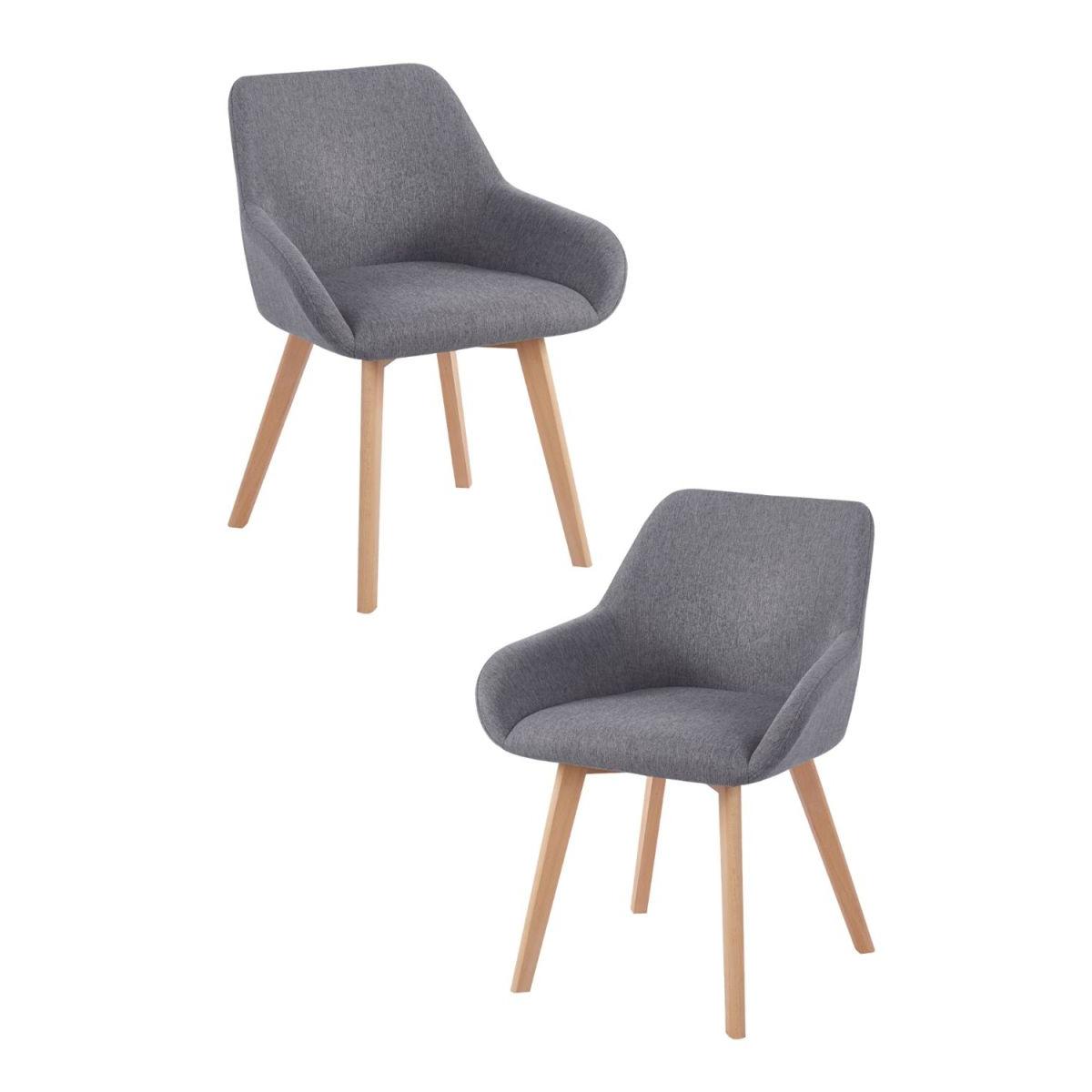 Regalos Miguel - Packs Sillas Comedor - Pack 2 Sillas Venly Tela - Beige