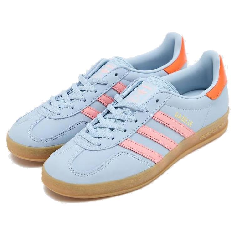 Adidas Gazelle Indoor Wonder Blue, Solar Orange & Gum