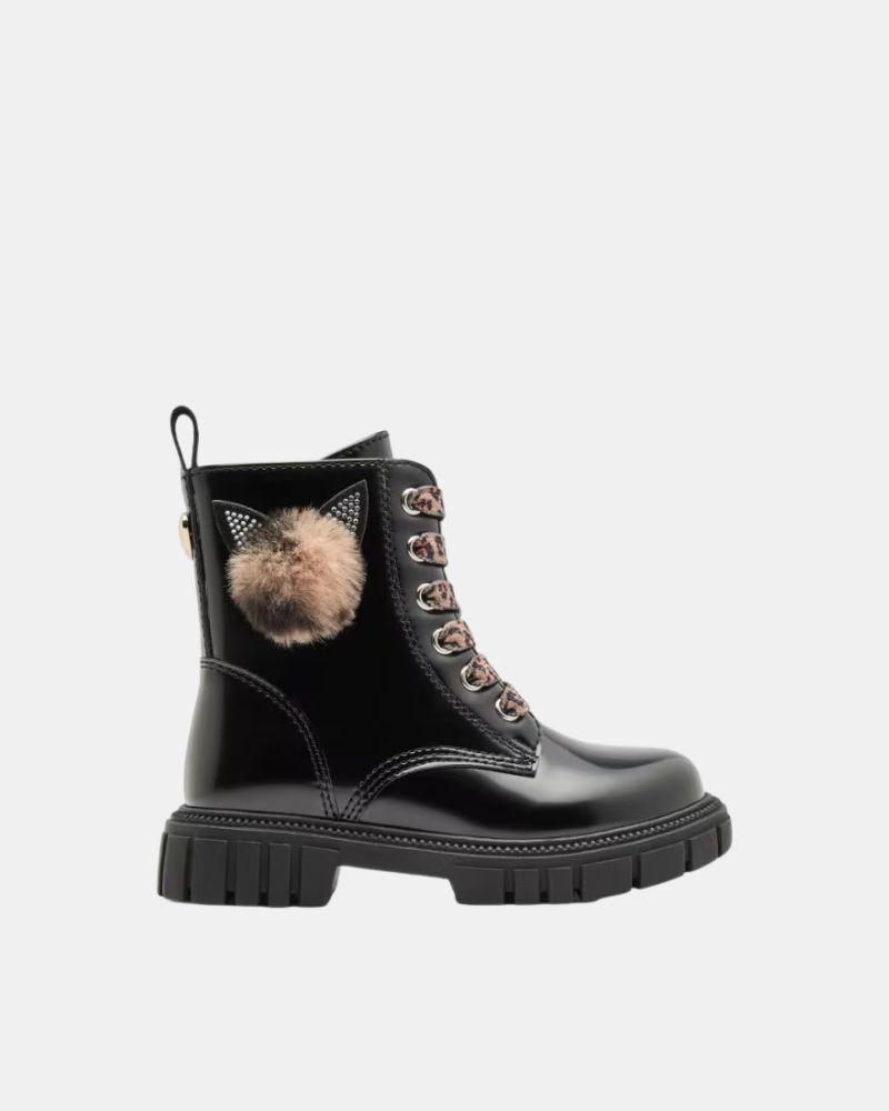 Conguitos COSH 244 020 Botas Colegiales Infantil Negro