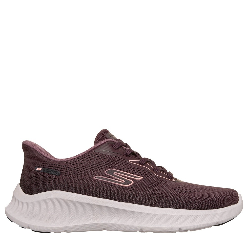 Cómoda  SLIP-INS GO WALK NOW PARKER GRANATE: deportivas veganas con plantilla Goga Mat, entresuela 5GEN y suela de goma flexible. Cómodas para caminar. ¡Cómpralas! Altura Tacón bajo (1-3 cm) Referencia