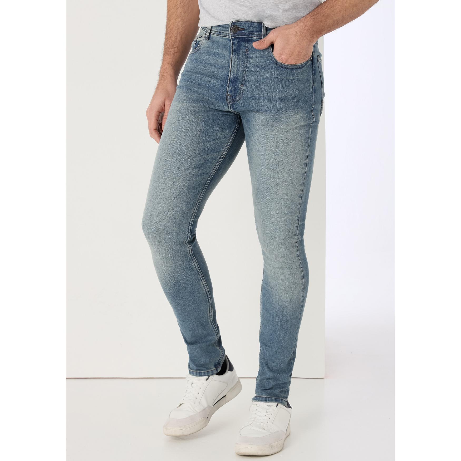 SIX VALVES - Jeans lavado vintage - Skinny fit - Tiro Medio- Tallaje en Pulgadas- Tallaje en Pulgadas