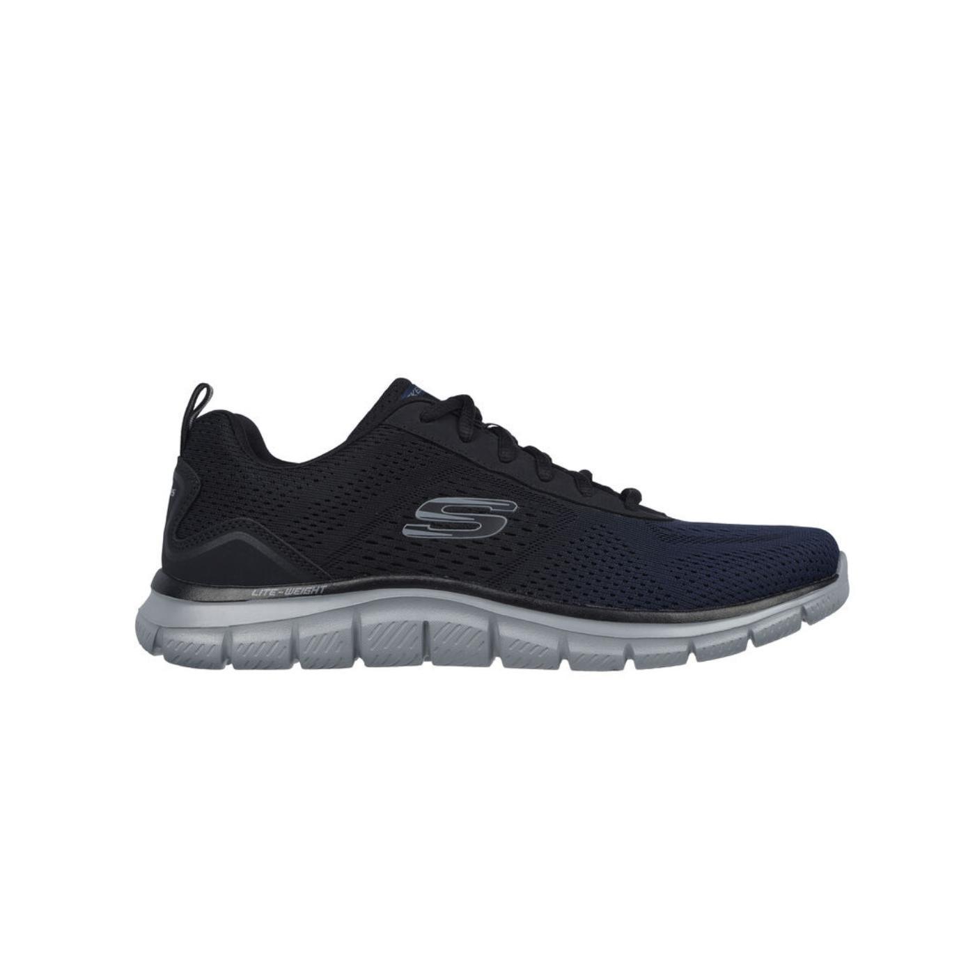 Zapatillas skechers ripkent azul negro de hombre.