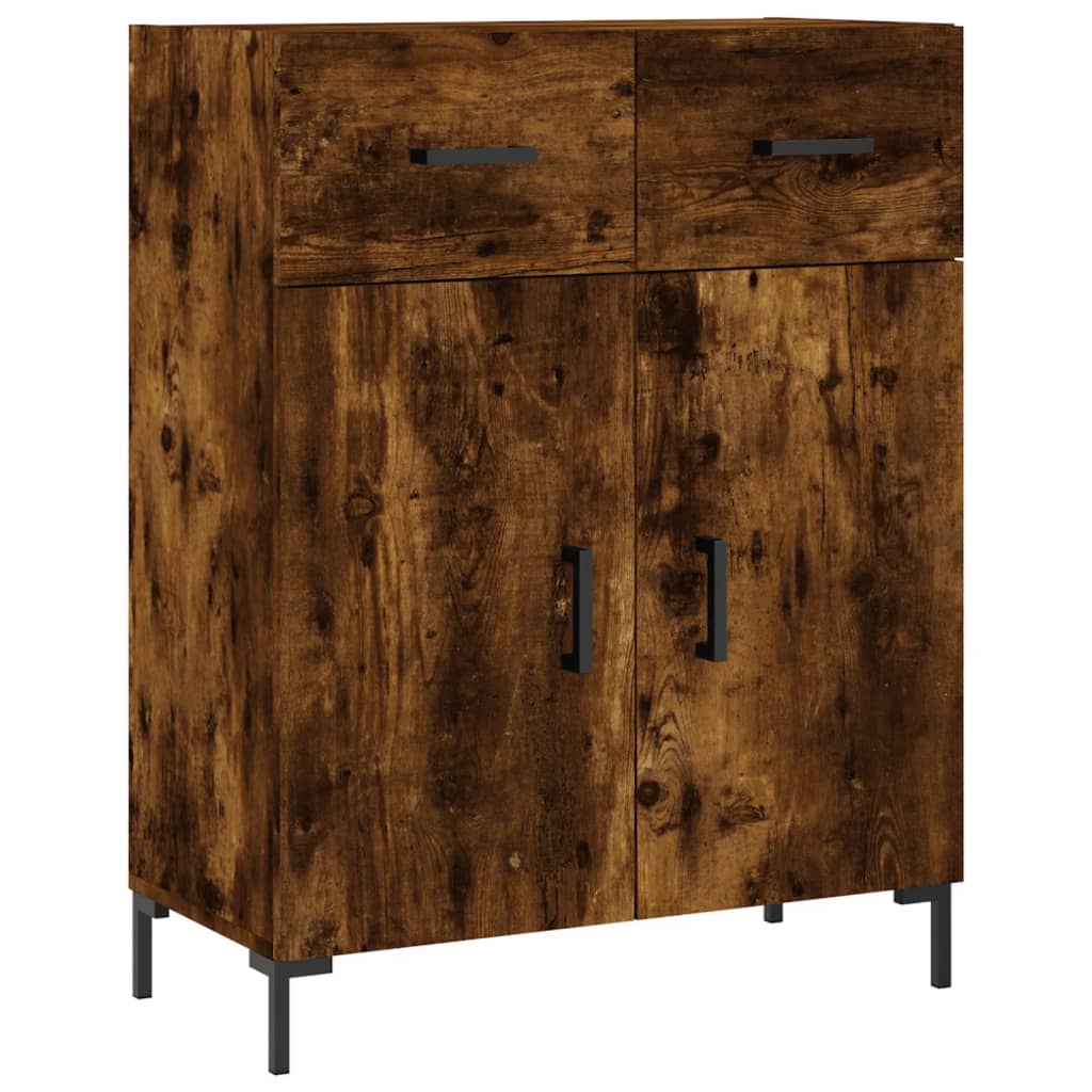 Vidaxl Aparador de Madera de Ingeniería 69,5x34x90 Cm Blanco
