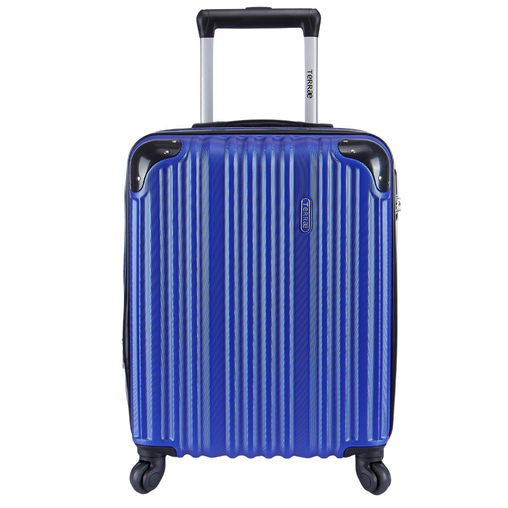 Maleta De Cabina Extensible Terrae Azul 40x55cm. Producto Oficial Especial Regalos Para Todos
