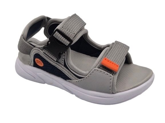 Gioseppo - Sandalias para niños modelo 74994, cómodas y resistentes, estilo casual para uso diario en color gris, ideal para verano y actividades al aire libre