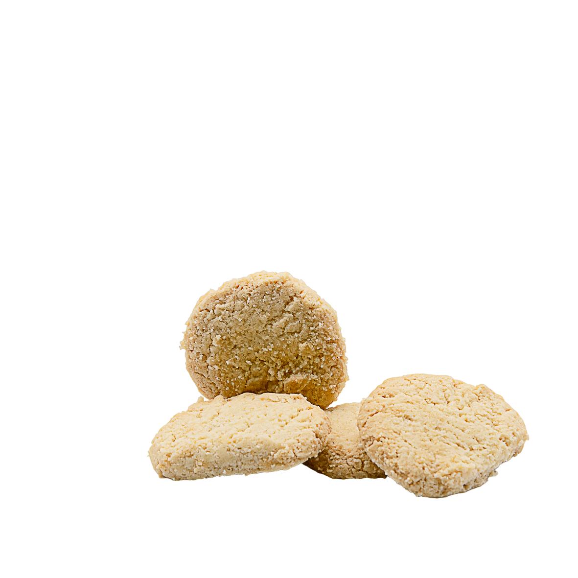 Mantecados a Granel: Caja de 2 Kilos -   Deliciosas galletas para perros, hechas con harina de trigo, manteca de cerdo, almendras y más