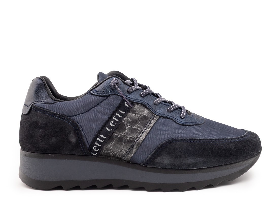 Deportivo Piel Comodo Mujer Cetti C-849 Azul
