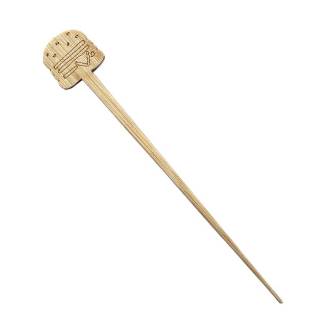 MONOUSO | Pinchos de Bambú Hamburguesa 12cm (600 Uds)