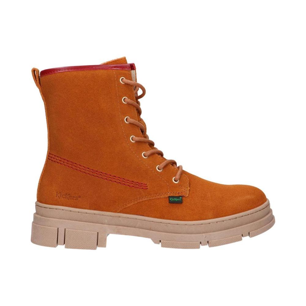 Kickers women's and girls and boys boots 947270 -30 goji kick 116 camel rouge