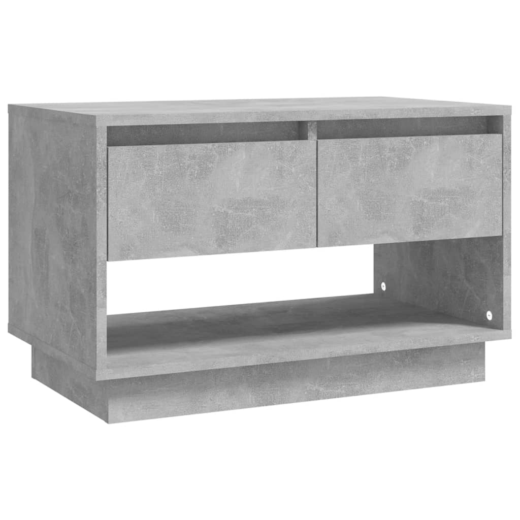 vidaXL Mueble para TV madera contrachapada gris hormigón 70x41x44 cm