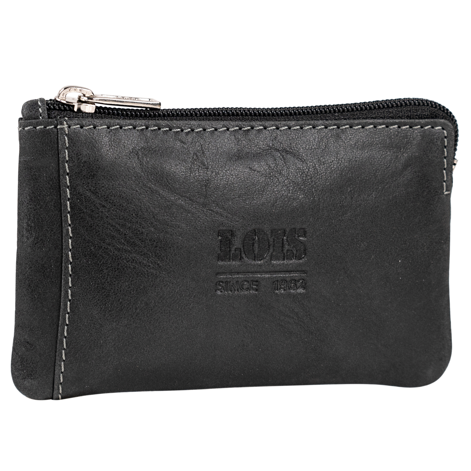 Lois Monedero Piel Hombre Compacto Para Uso Diario, Monedero Hombre Pequeño De Cuero Con Diseño Funcional Para Llevar Monedas Y Objetos Esenciales Con Comodidad
