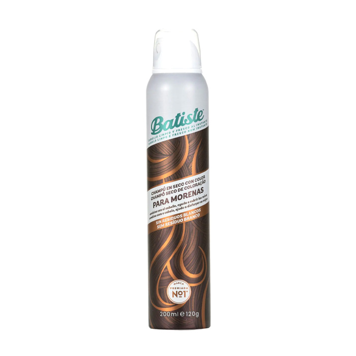 Batiste Divine Dark Champú Seco 200 Ml Para Cabello Castaño Oscuro