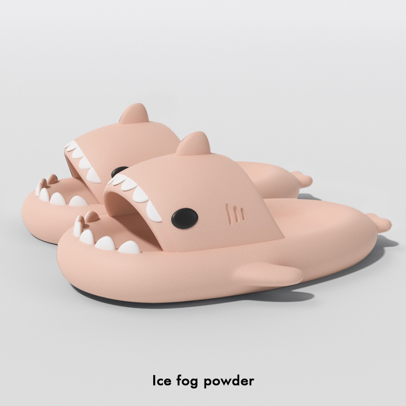 OmHO Pantuflas de algodón de tiburón extraíbles para mujer, otoño e invierno, pantuflas de algodón de felpa cálidas y antideslizantes para hombre, invierno.