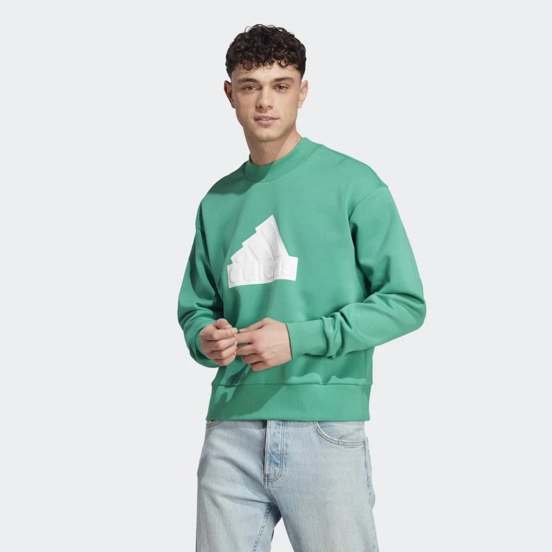 Sudadera Verde Adidas para Mujer