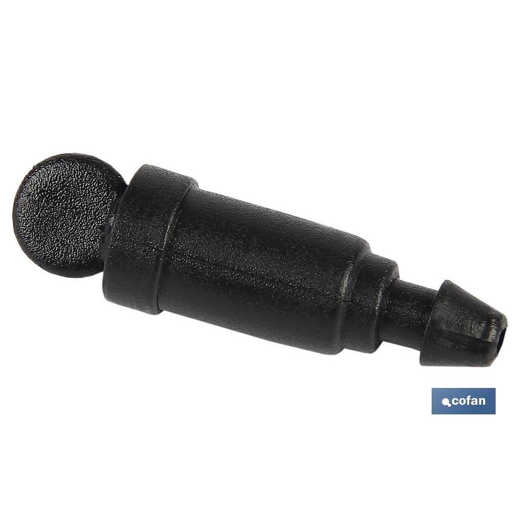 COFAN - Gotero pinchable con tornillo para riego por goteo | Adaptables a todo tipo de cultivos, plantas y árboles