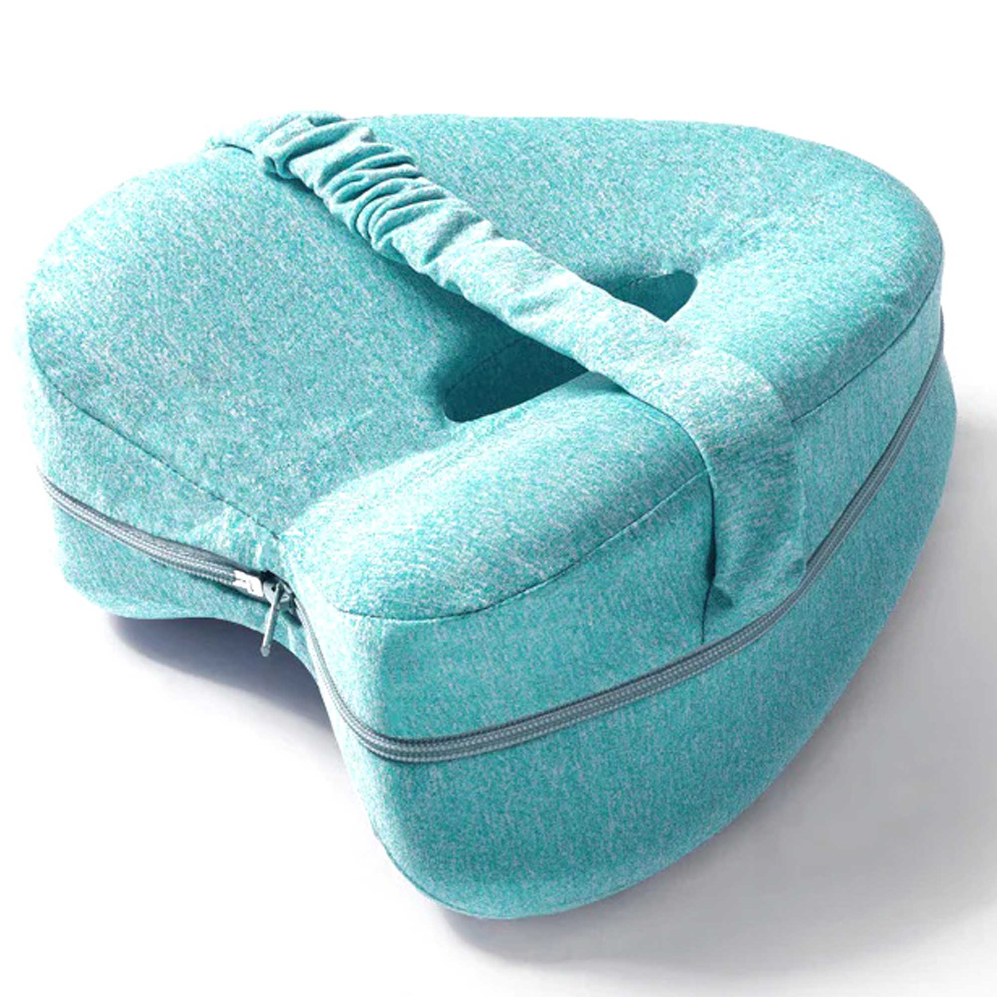 Almohada espuma para piernas y rodilla, almohada viscoelástica alivio del dolor Kinoto  calmante para ciática, espalda, caderas, articulaciones, cojín almohada piernas, almohada para dormir de lado