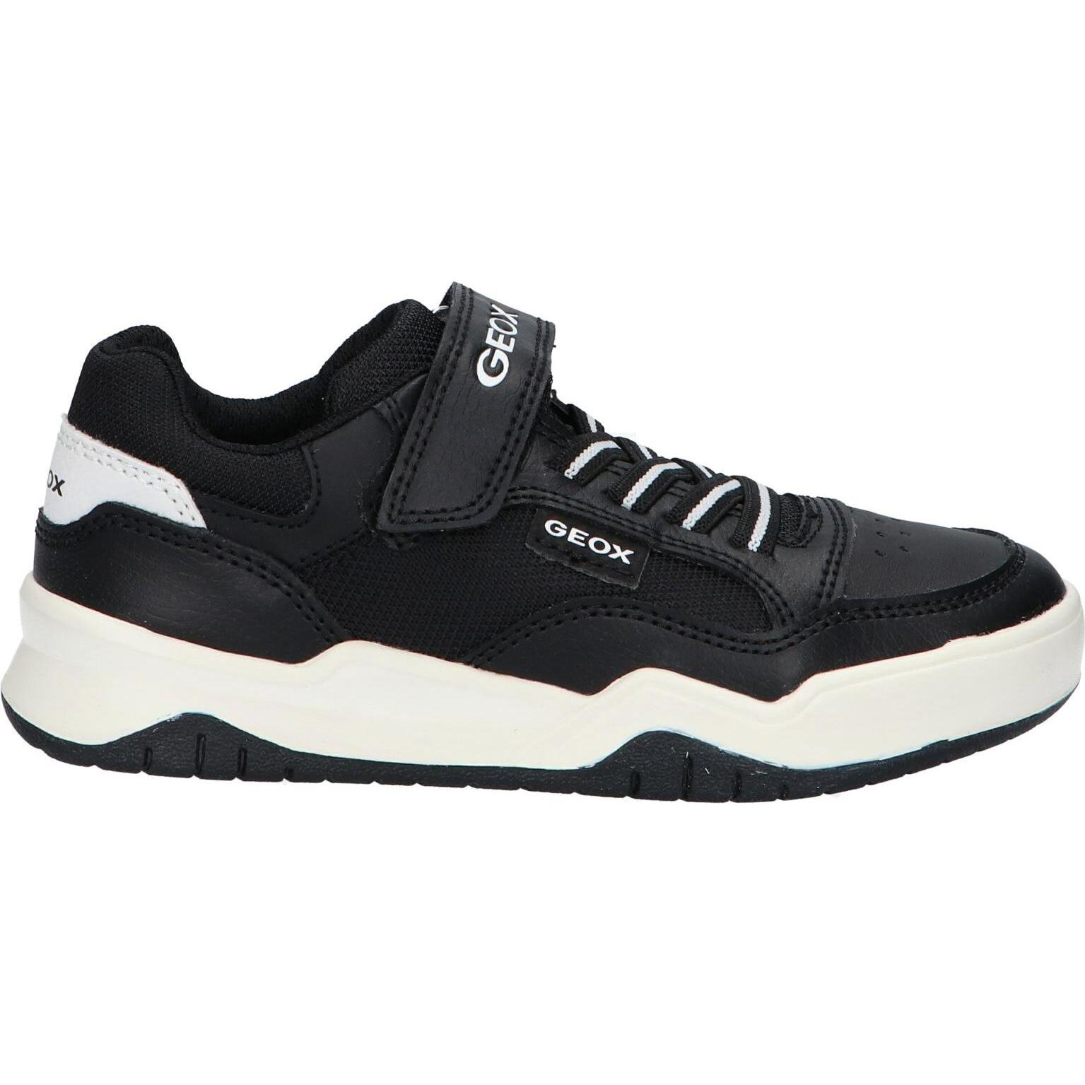 Geox children's sports shoes j167rb 0fefu j perth c0127 black-white
