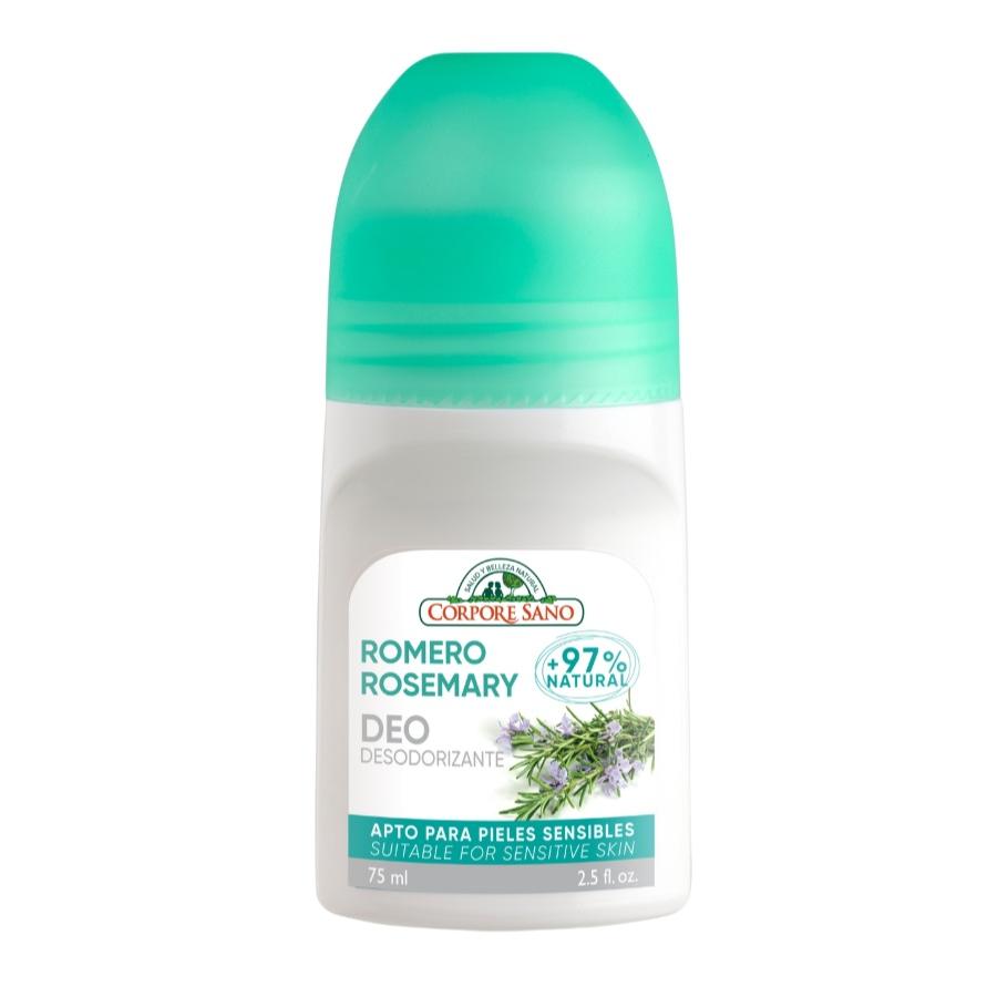 Corpore Sano – Desodorante Roll‑On Romero (75 ml) Frescor Natural y Protección de Olor
