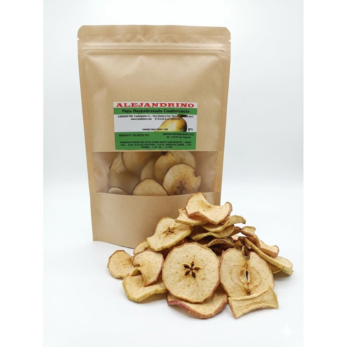 VILLAVEZA Pera Conferencia Deshidratada elaborado con producto propio sin ningún añadido. 5 bolsas de 50 grs