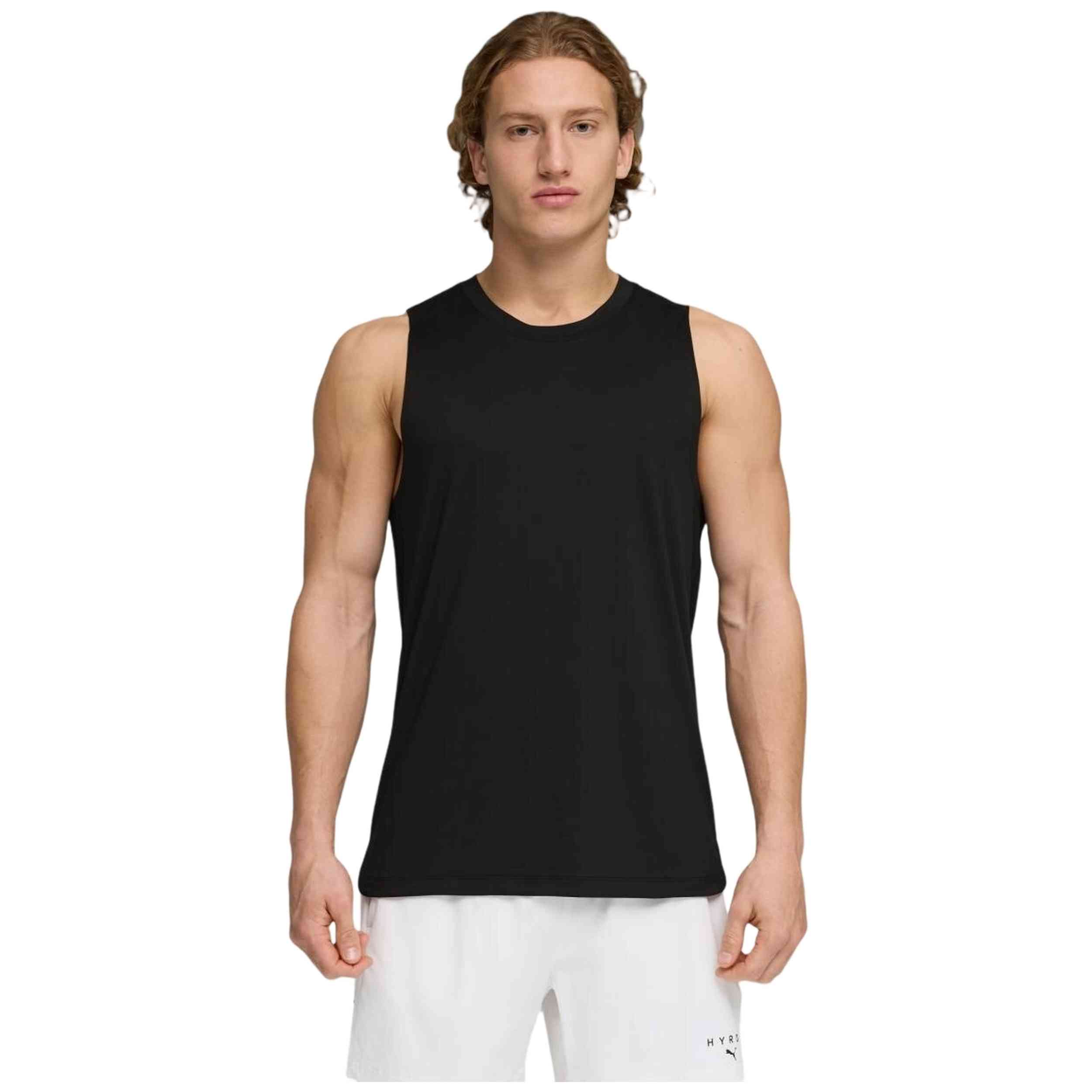 Camiseta Puma modelo M Puma X Hyrox Cloud en color Negro