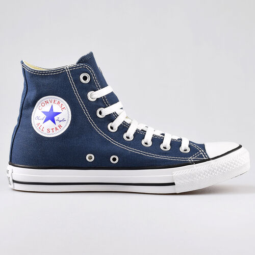 Converse Bota Azul Deportivas Mujer Corte Alto Lona Ligera