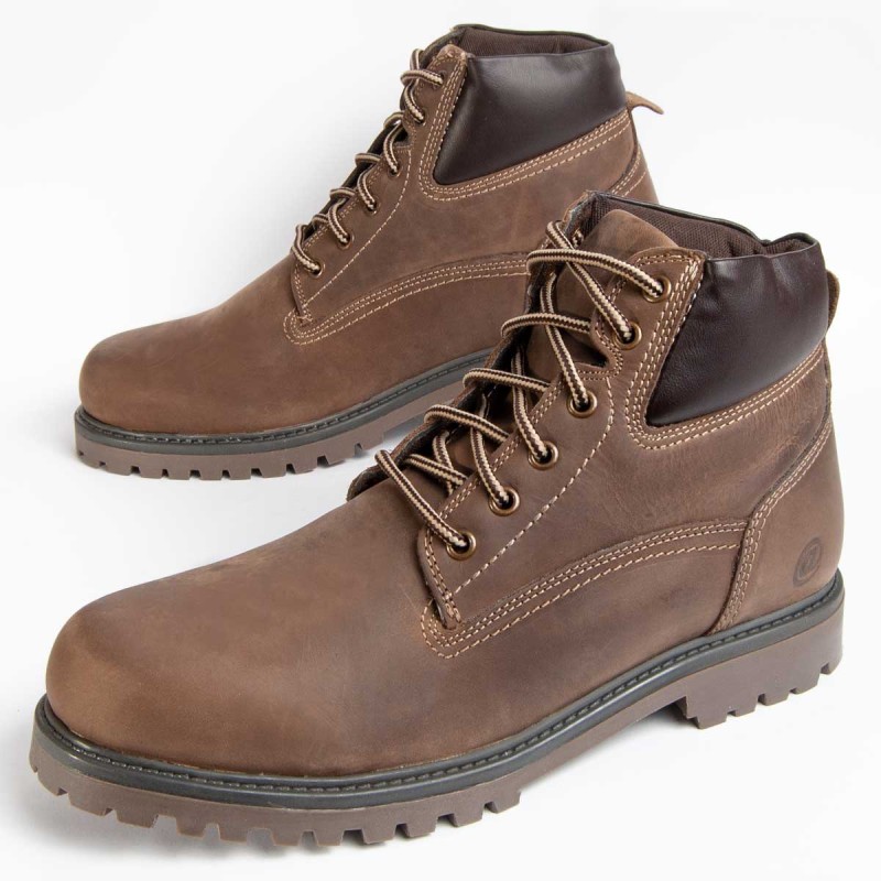 Bota De Piel Para Hombre.  Purapiel  Botiel2  98971