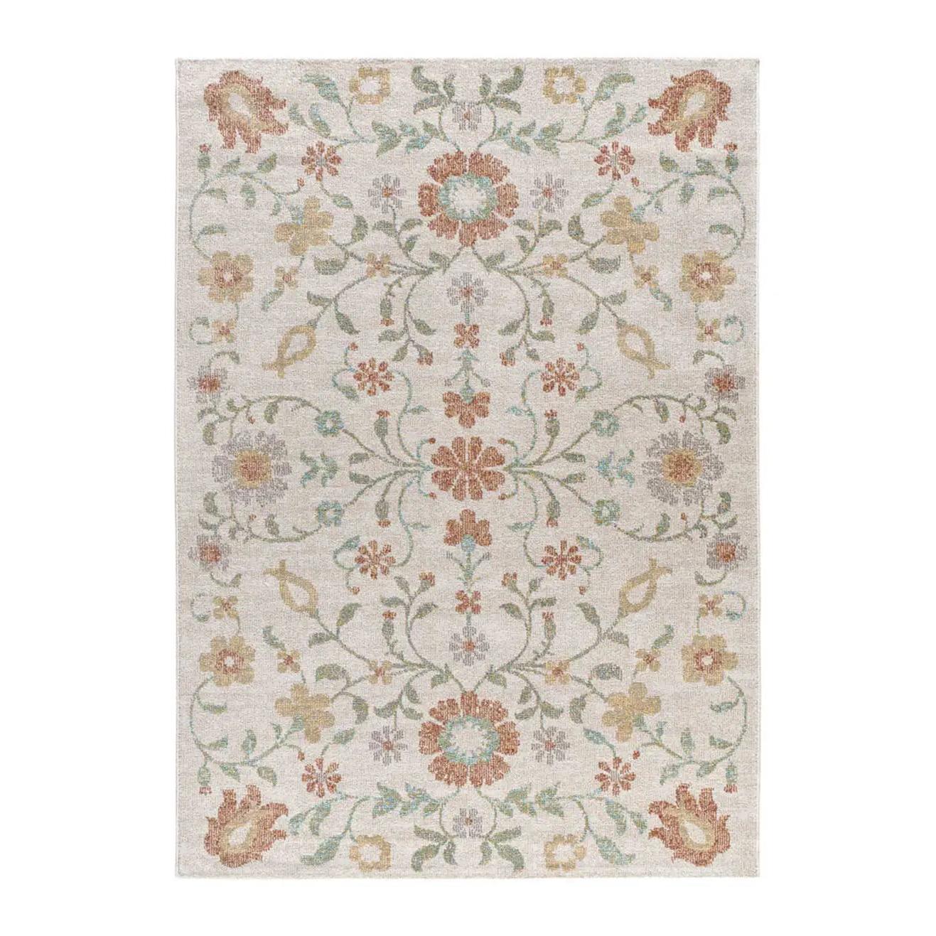 ATTICGO Alfombra de exterior motivos florales en multicolor - SAMARA 54578 | 80x150, 120x170, 160x230, 200x290 cm