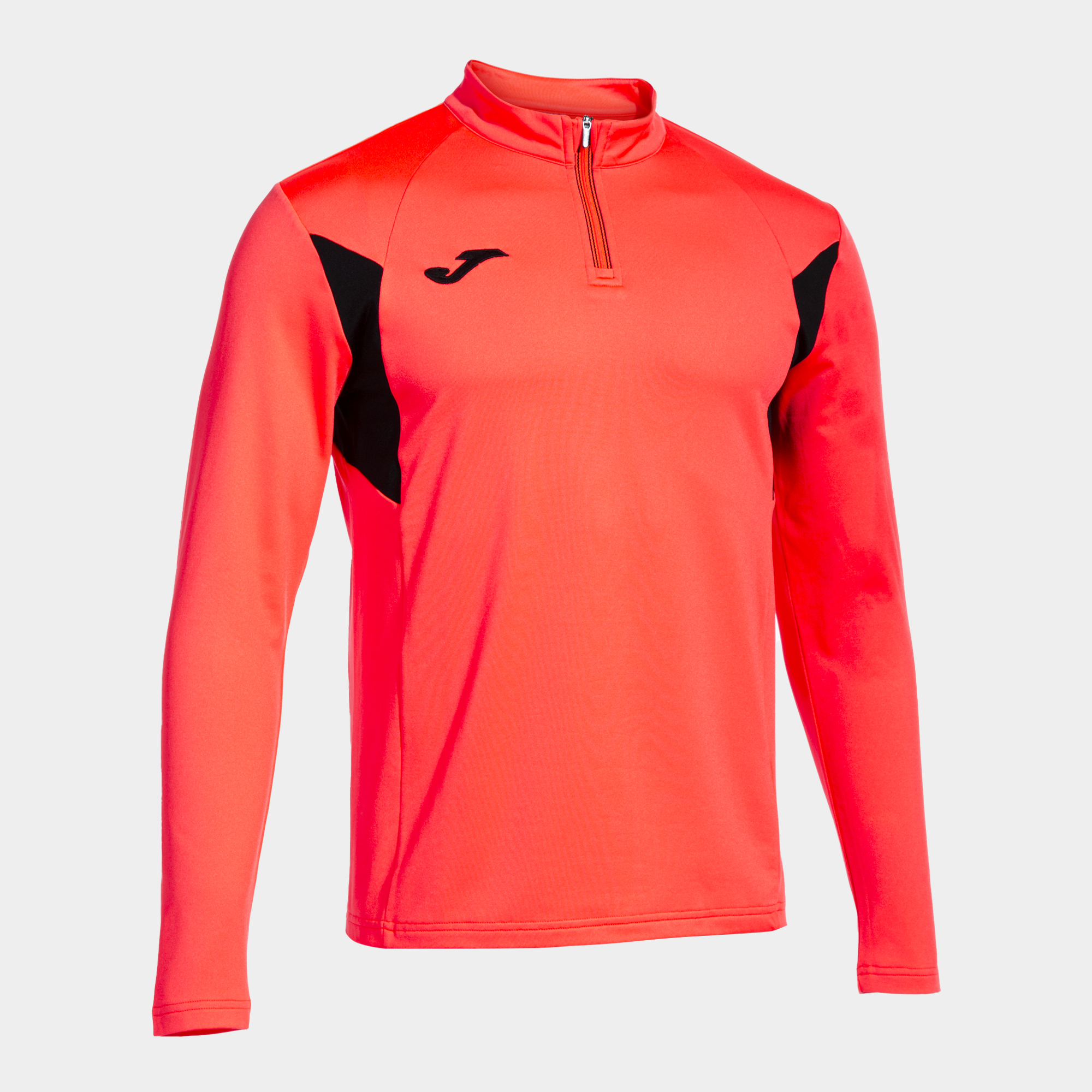 JOMA SUDADERA WINNER III CORAL FLUOR NEGRO Talla 4 (6XS) Niño Junior