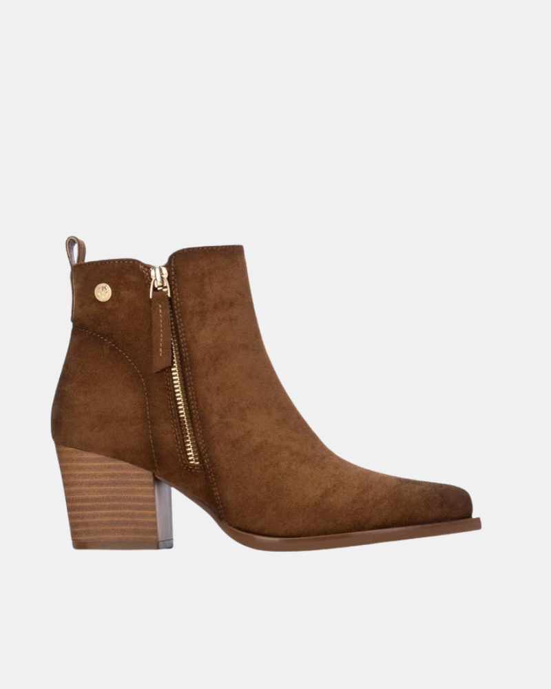 XTI 146103 Botines Cowboy Mujer Marrón