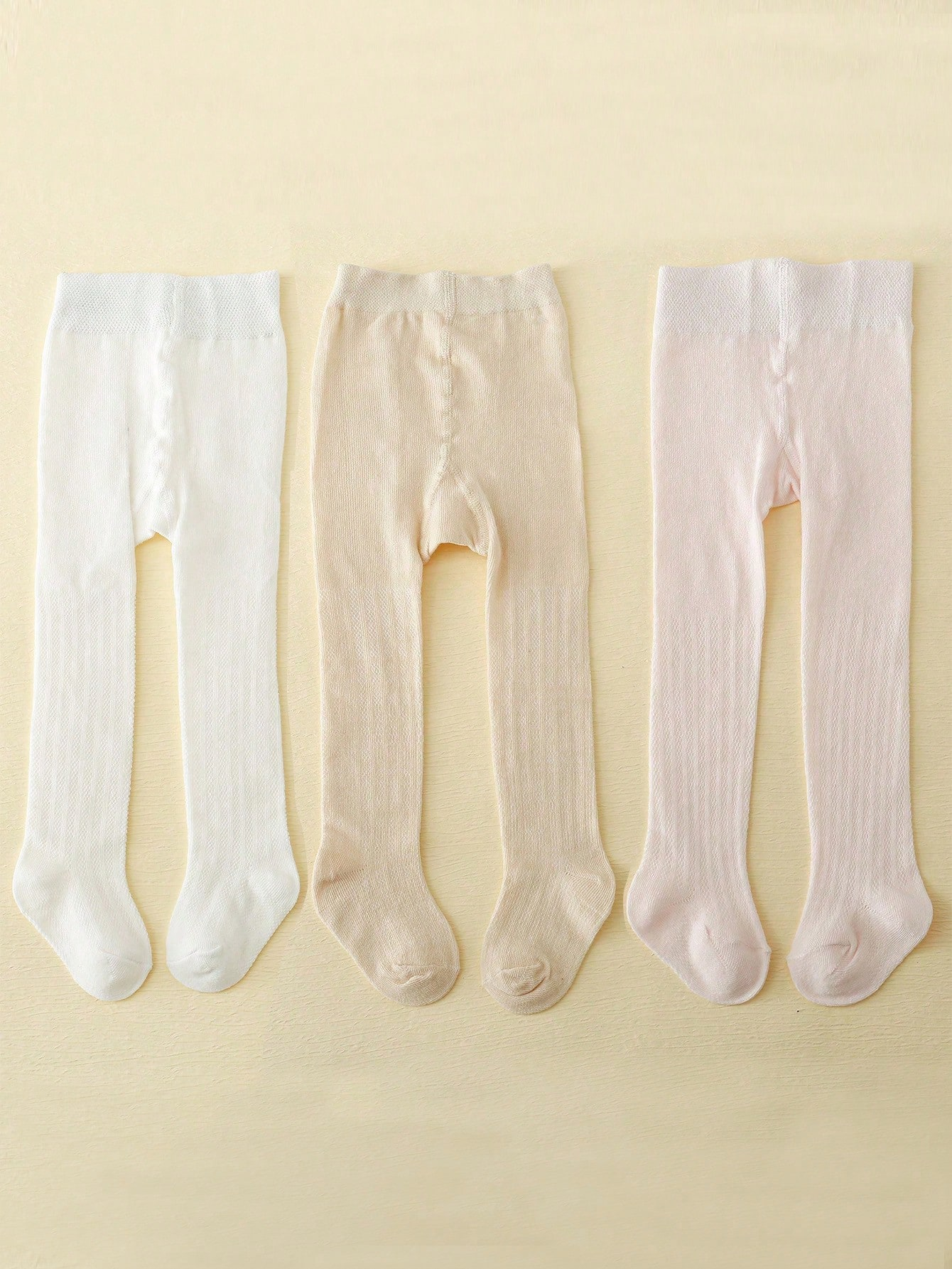 TK 3 Pares De Medias De Malla Blancas Para Niñas Transpirables Y Suaves Adecuadas Para Danza Y Uso Diario Para Niñas De 0 a 14 Años