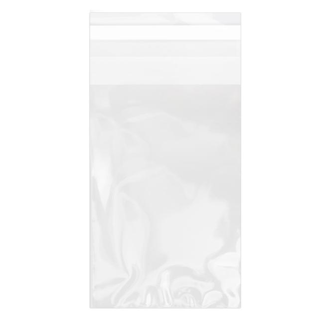 MONOUSO | Bolsa de Plástico Biorientado con Solapa Adhesiva 8x12 cm G-160 (1.000 Uds)