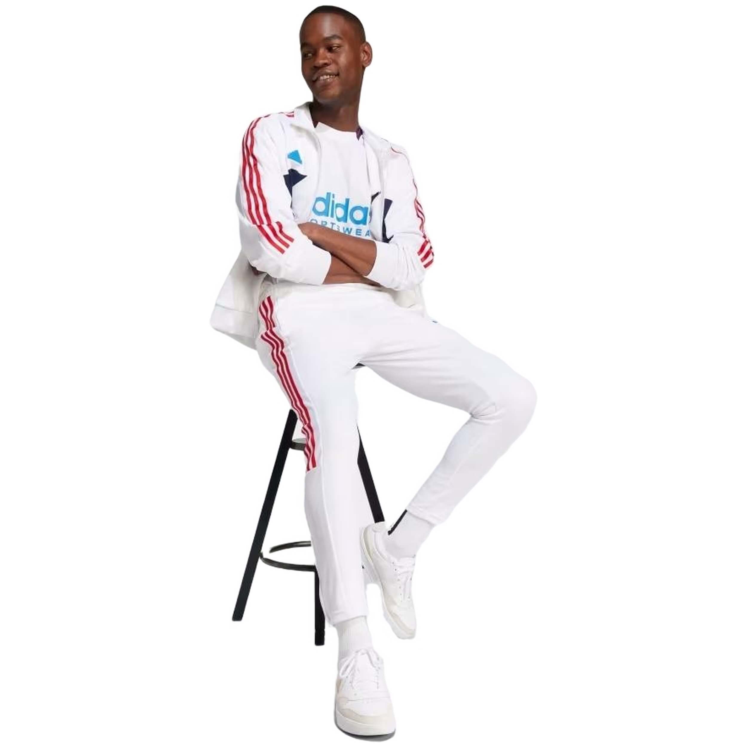 Chaqueta De Chandal Adidas modelo House of Tiro Nations para Hombre en color Blanco