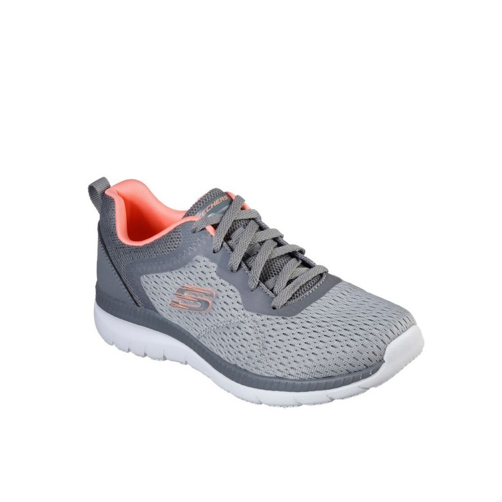 Sneakers Skechers Bountiful-quick Path Mujer Gris