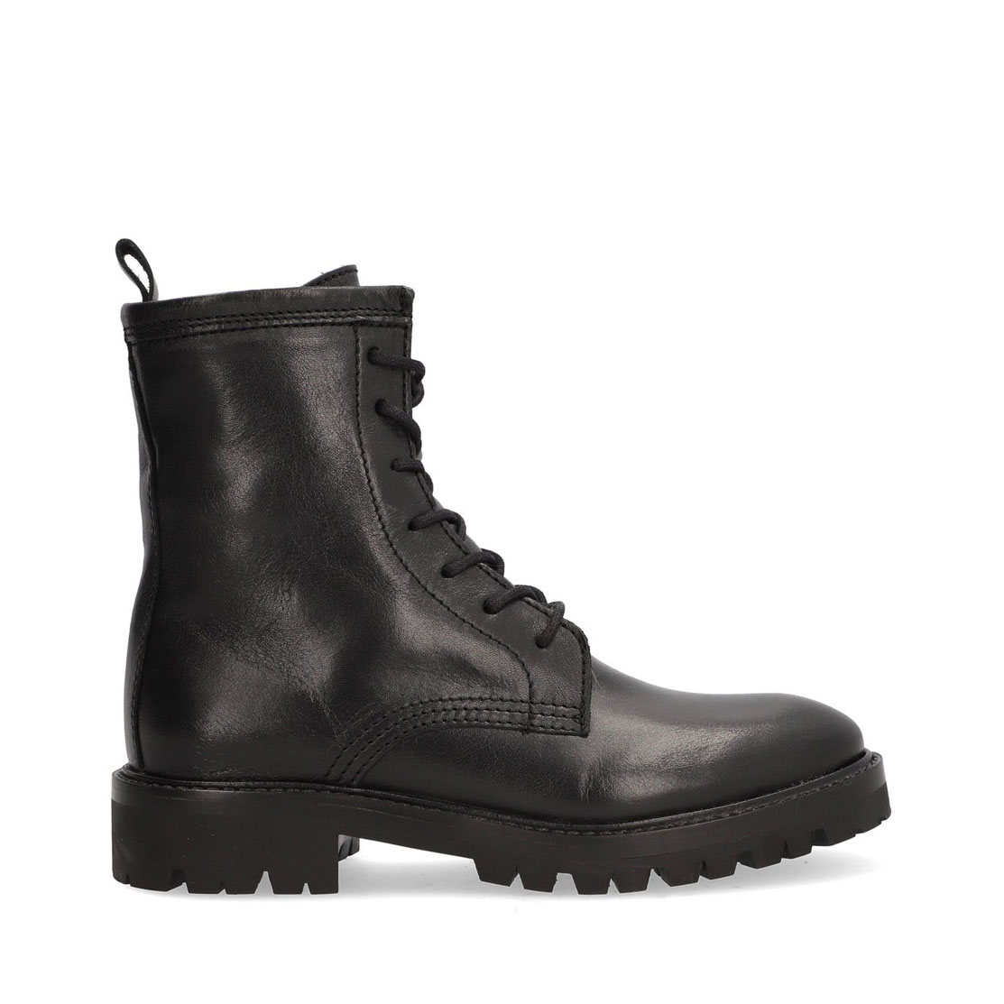 ALPE BOTIN MILITAR PIEL NEGRO