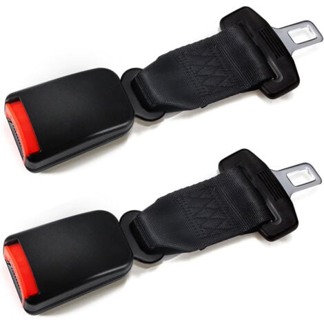 Extensor de cinturón de seguridad - 20 cm, hebilla de cinturón de coche (Thsinde)