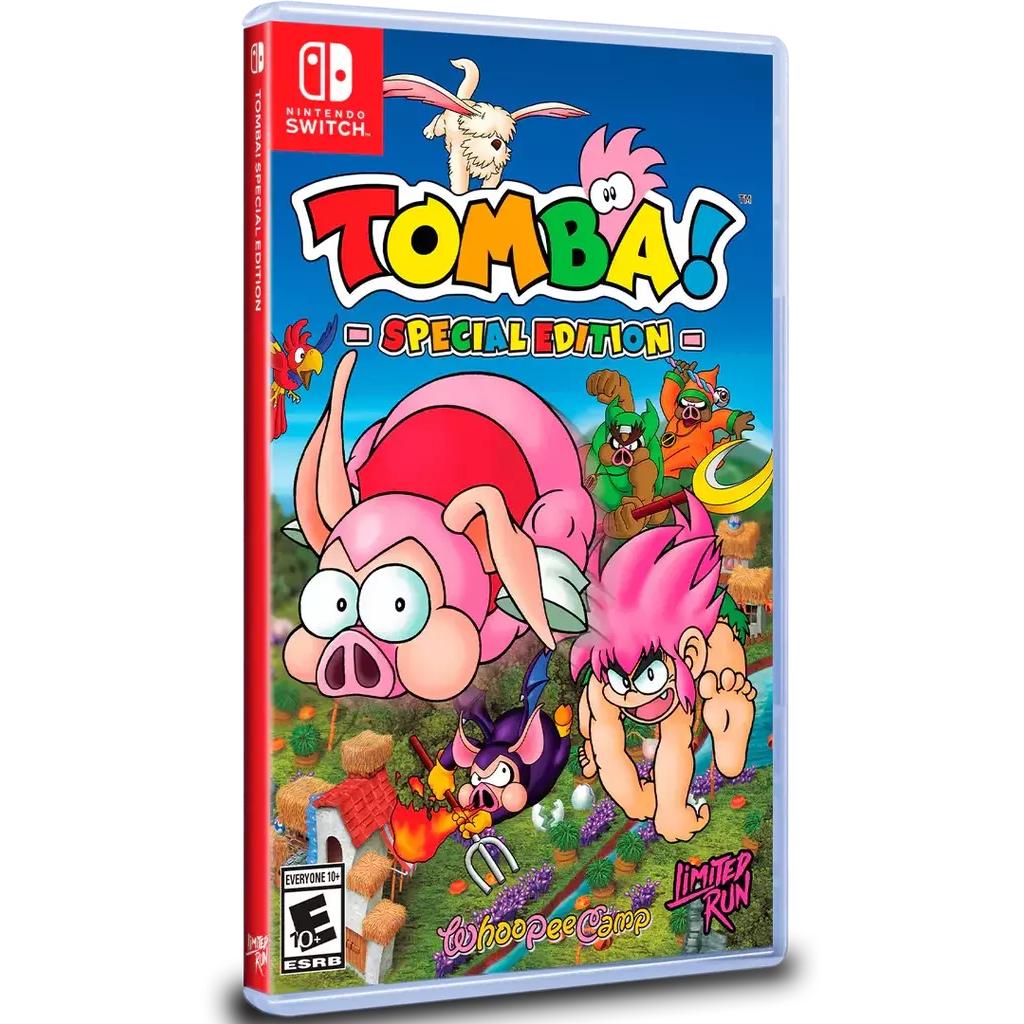 Tomba! Special Edition SWITCH (Importación) - Nuevo Precintado - Limited Run Games