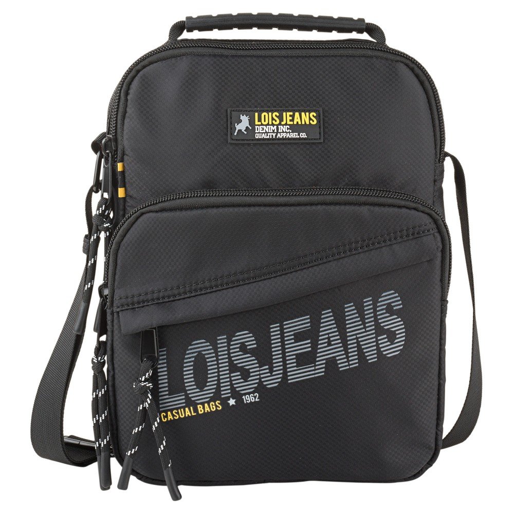 ARSAMAR BANDOLERA HOMBRE GROVE 19X25CM POLIESTER NEGRO GROVE 6x19x25 Cms.
