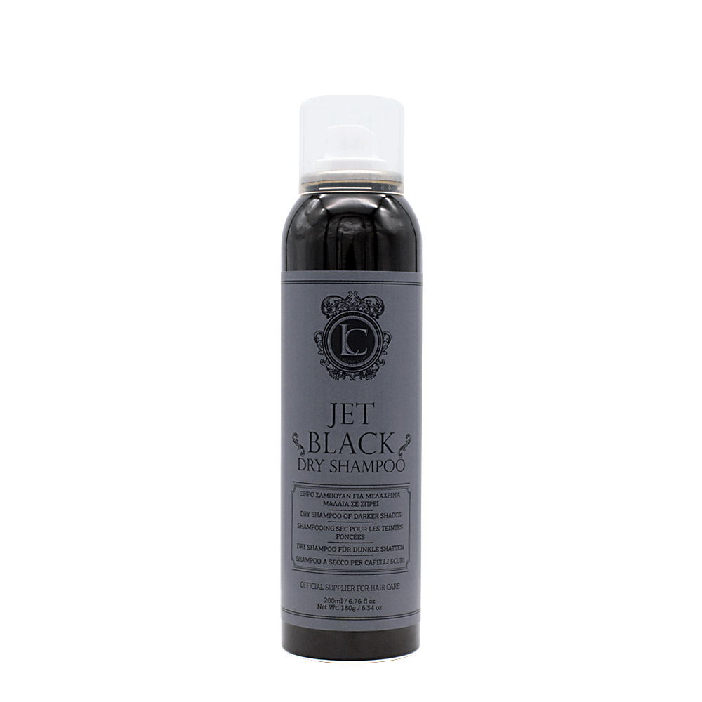 Lavish Jet Balck Dry Shampoo 200ml - champú seco para cabello oscuro