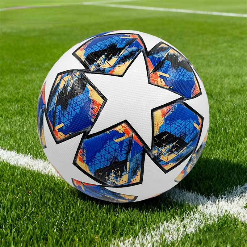 **Fútbol para entrenamiento de adultos, pegado térmico, talla 5, fútbol para niños, para partidos al aire libre.