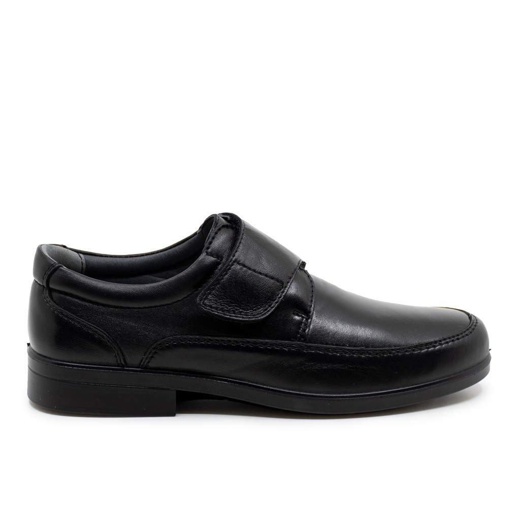 Zapatos Casual hombre LUISETTI 26854 BLUCHER VELCRO, NEGRO 10687 XL