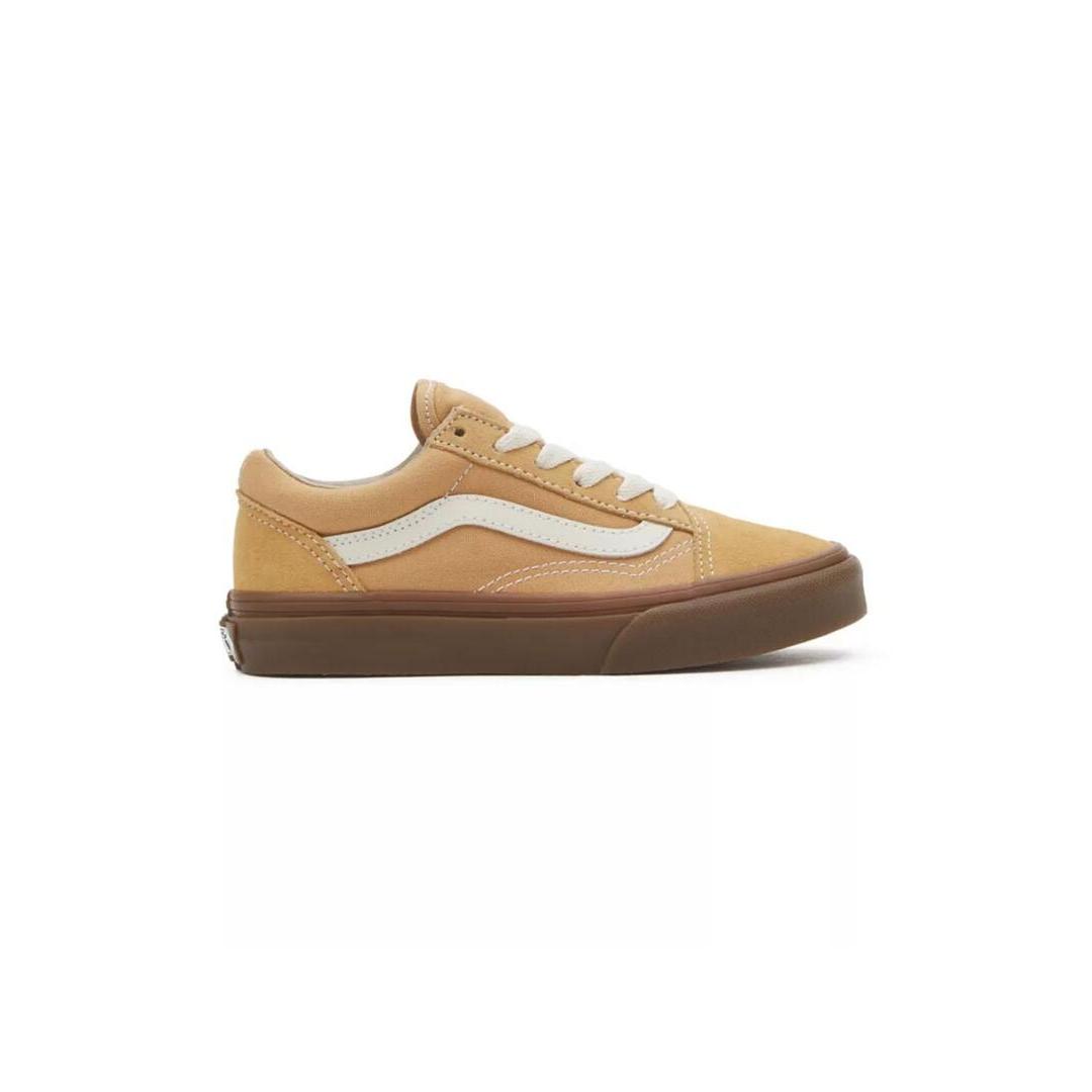 Zapatilla Niño Vans Old Skool Mostaza Caramelo