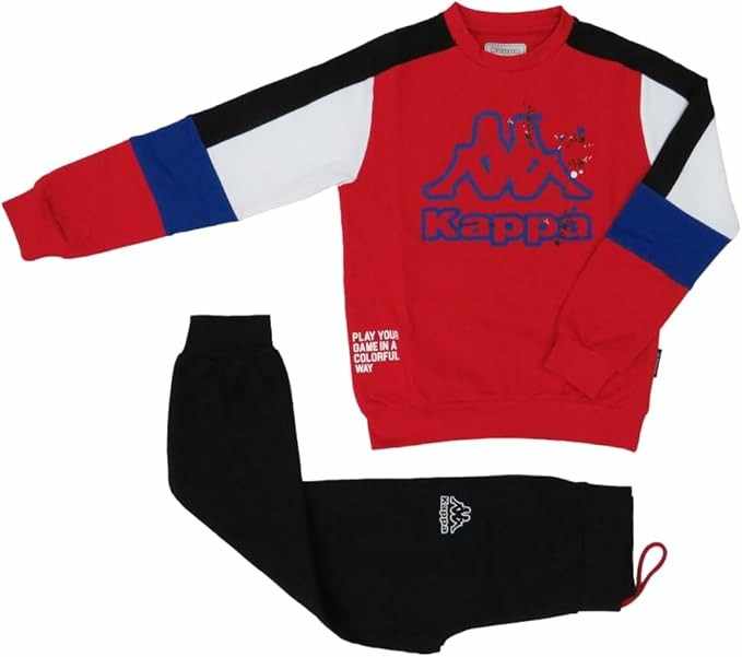 Kappa Chandal Algodon Jr  331y77w Red Talla NiÑo 8-16 - 116cm (6 Años)