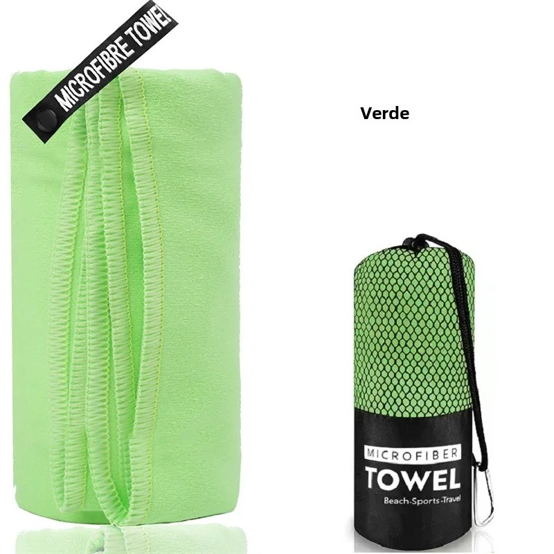 Om Home Toalla De Camping Super Absorbente Y Secado Rápido Microfibra Toalla De Viaje Ultra Suave Y Compacta Para Baño Playa Gimnasio