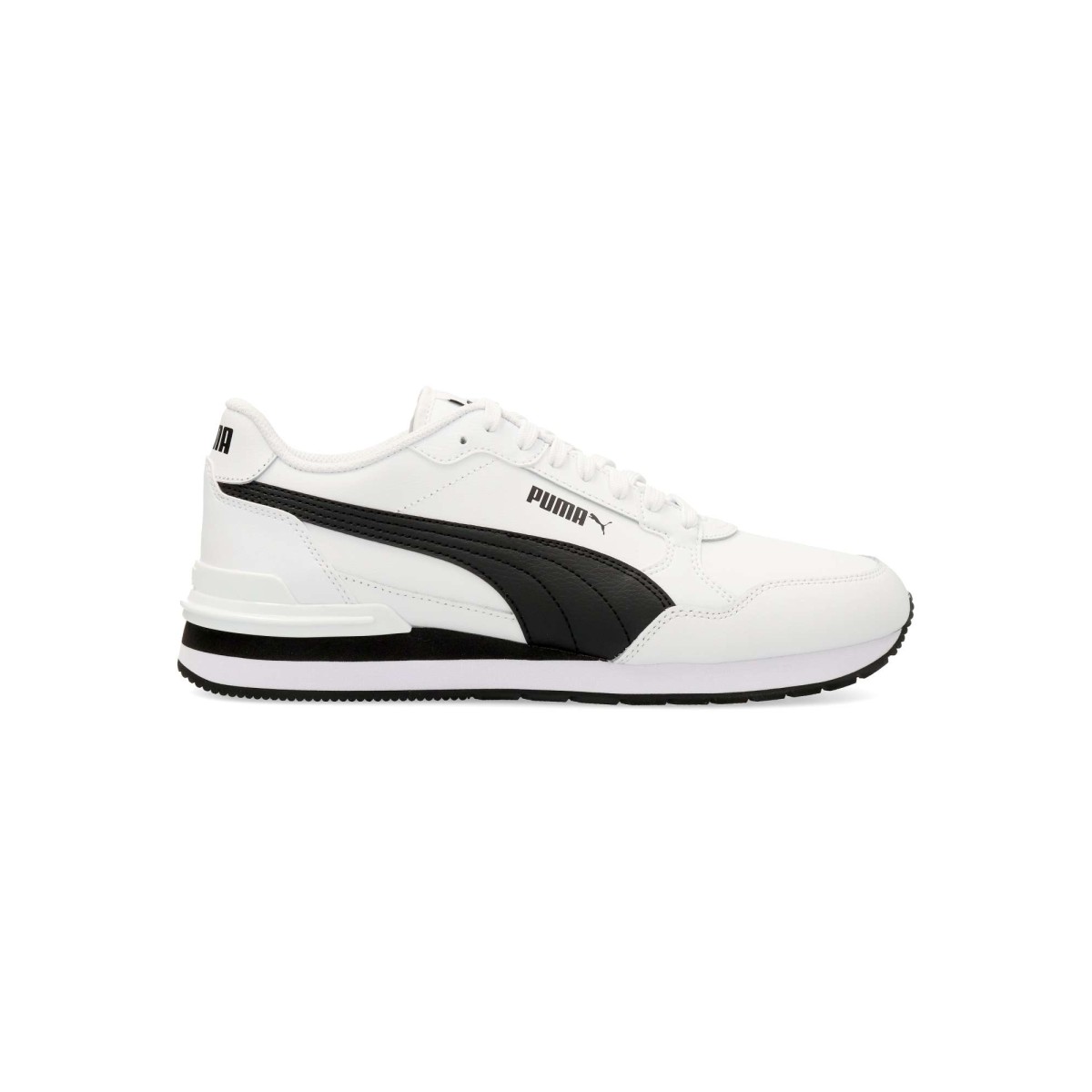 Puma - Zapatillas ST Runner V4 L para hombre de piel y sintético con suela de goma y plantilla SOFTFOAM+ extraíble